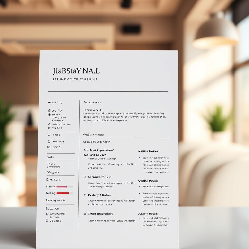 tips to write a simple and attractive resume